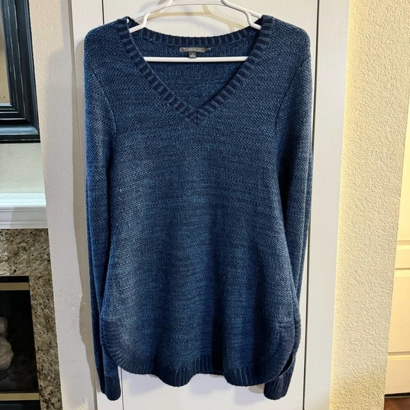 Toad&Co Merino Eclair Sweater - Womens-Deep Navy Small - Picture 2 of 7